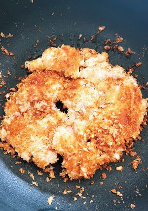 鶏胸肉の揚げないチキンカツ-レシピのメイン写真