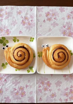 ピックさすだけで！　かわいいカタツムリ-レシピのメイン写真