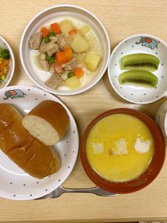 【保育園給食】かぼちゃスープ-レシピのメイン写真