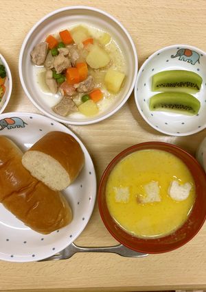 【保育園給食】かぼちゃスープ-レシピのメイン写真