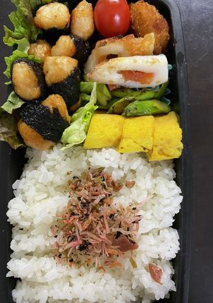 頑張るパパへ82ささみ海苔巻き弁当-レシピのメイン写真