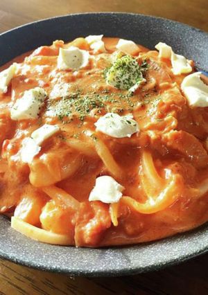 海老のトマトクリームパスタ-レシピのメイン写真