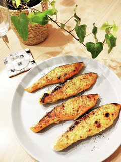 塩鮭のハニーマスタードマヨ焼き-レシピのメイン写真
