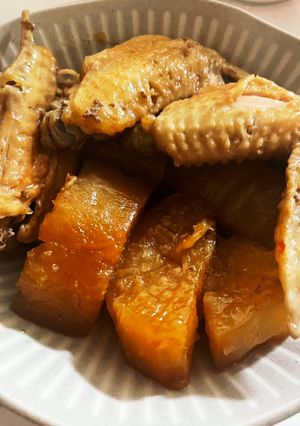 大根と鶏肉の煮物-レシピのメイン写真
