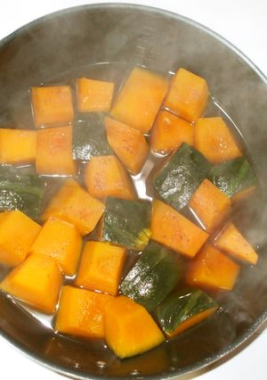かぼちゃ煮♪冷え性に簡単薬膳-レシピのメイン写真