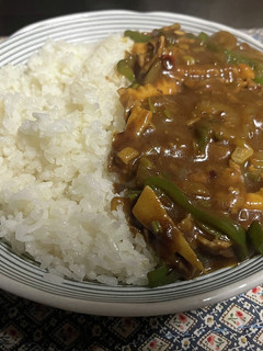 青椒肉絲カレー-レシピのメイン写真