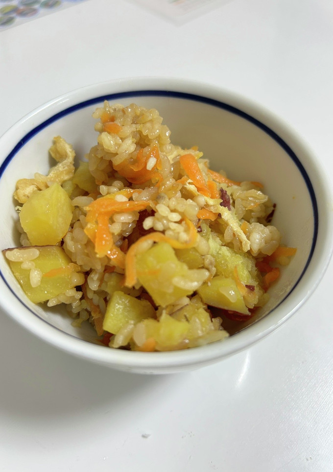 さつまいもの炊き込みご飯-レシピのメイン写真