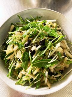 大根と水菜の中華風さっぱりサラダ-レシピのメイン写真