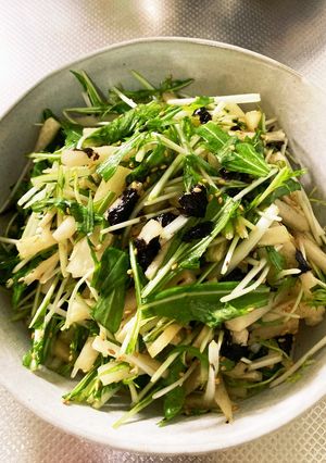 大根と水菜の中華風さっぱりサラダ-レシピのメイン写真