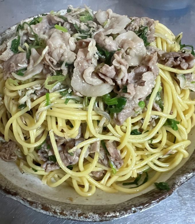 豚肉とちりめんじゃこの和風パスタ-レシピのメイン写真
