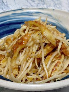 もやしちくわ焼肉のタレ炒め(身内専用)-レシピのメイン写真