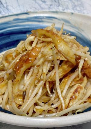もやしちくわ焼肉のタレ炒め(身内専用)-レシピのメイン写真