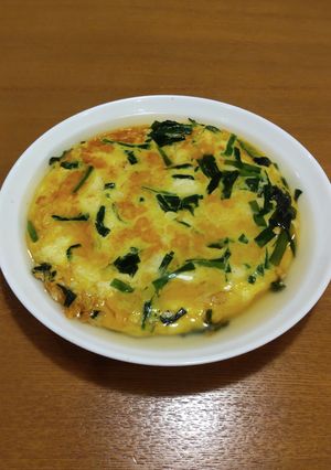 ニラ玉あんかけ-レシピのメイン写真