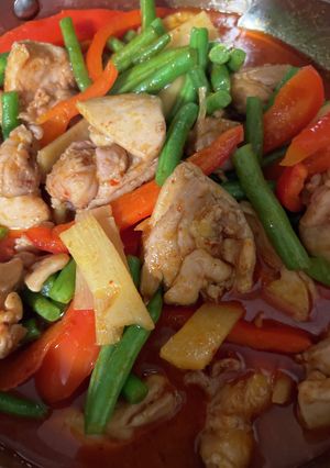 タイ・レッドチキンカレー-レシピのメイン写真