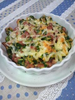 ☆ニラ玉納豆レンジでチンしてマヨ焼き☆-レシピのメイン写真