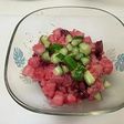 ビーツのポテトサラダ