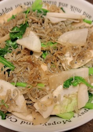 じゃことカブの炒め物-レシピのメイン写真