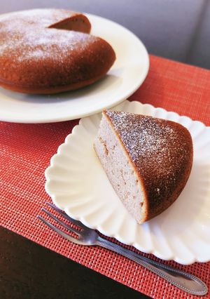 炊飯器でこしあんのケーキ☆しっとり-レシピのメイン写真