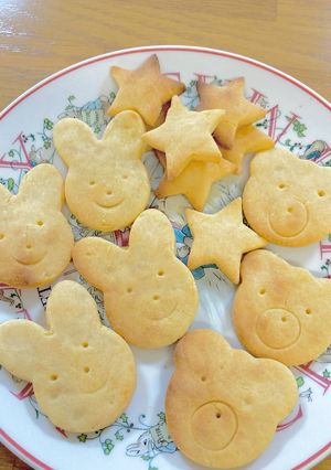 ほっこり『さつまいもと米粉のクッキー』-レシピのメイン写真