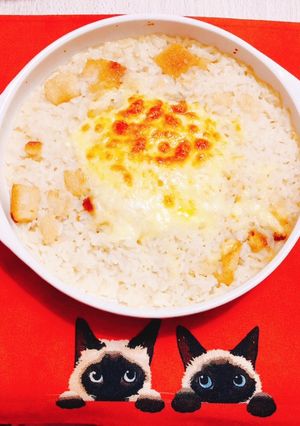 カップスープの素でチーズグラタン-レシピのメイン写真