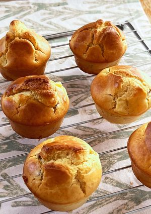 米粉のカップケーキ（りんご&さつま芋）-レシピのメイン写真