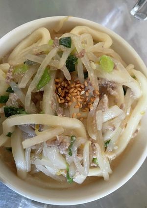 お手軽ごま豆乳坦々うどん-レシピのメイン写真