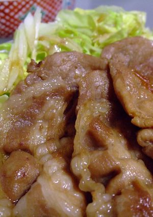 下味なしでとっても簡単☆豚のしょうが焼き-レシピのメイン写真