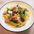 味付け簡単!ウィンナーほうれん草パスタ!