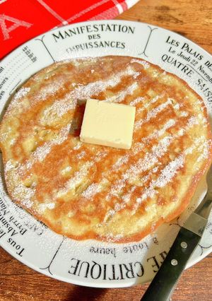 簡単!米粉のバナナパンケーキ-レシピのメイン写真