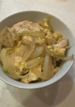 うま！親子めん-レシピのメイン写真