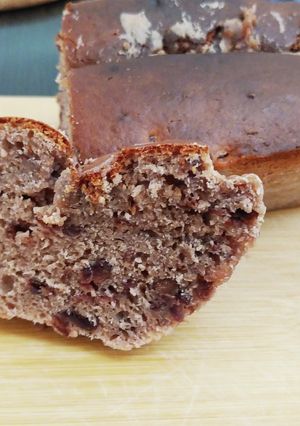 簡単！ホケミであんこパウンドケーキ-レシピのメイン写真