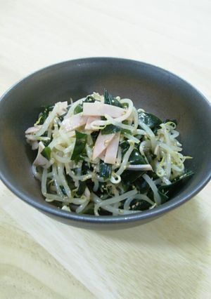 もやしとわかめの酢の物~中華風~-レシピのメイン写真