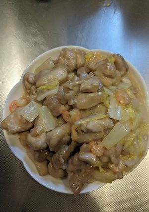 鶏肉と白菜の和風マヨ炒め-レシピのメイン写真