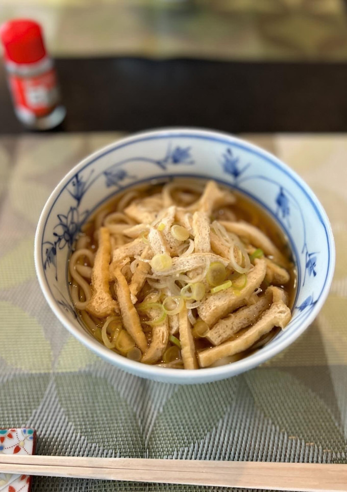 簡単#お揚げうどん-レシピのメイン写真