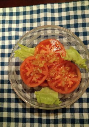 湯むきトマトのしょうゆドレッシング-レシピのメイン写真
