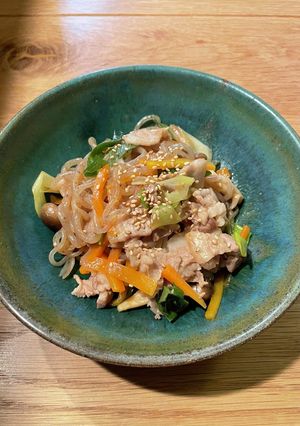 あまり野菜で簡単チャプチェ風-レシピのメイン写真