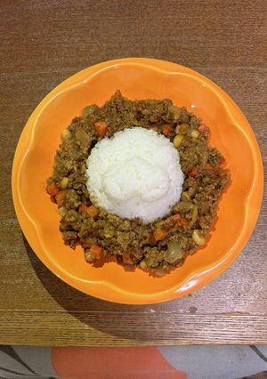 手抜き簡単キーマカレー-レシピのメイン写真