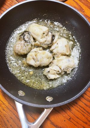 牡蠣のバターソテー-レシピのメイン写真