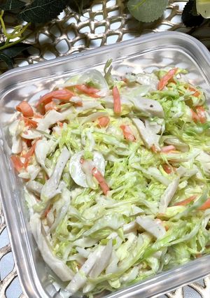 サラダチキンのコールスローサラダ-レシピのメイン写真