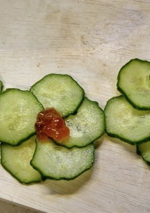 きゅうりでお花-レシピのメイン写真