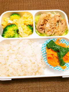 簡単!彩野菜で 元気が出る弁当-レシピのメイン写真