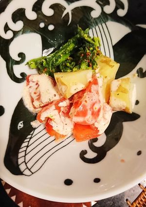 簡単！菜の花サラダ-レシピのメイン写真