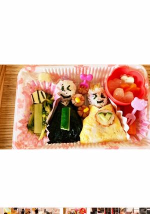 ひな祭り　簡単　お弁当-レシピのメイン写真