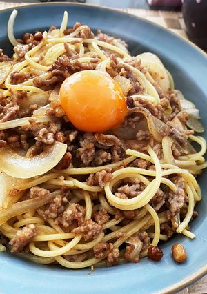 納豆パスタ-レシピのメイン写真