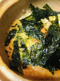 鍋の〆●キムチ鍋からの韓国海苔&玉子雑炊-レシピのメイン写真