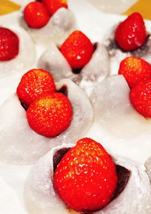簡単・美味しい😋白玉いちご大福-レシピのメイン写真