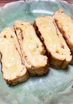 きつね色の甘い卵焼き-レシピのメイン写真