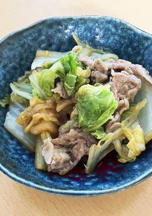 超簡単！無水＊白菜と豚肉煮-レシピのメイン写真