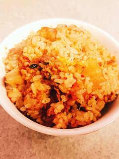 キムチと牛肉の炊き込みご飯-レシピのメイン写真