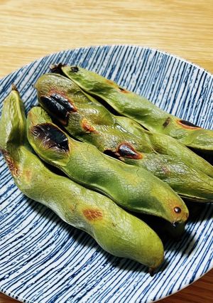 そら豆グリル焼☆簡単-レシピのメイン写真